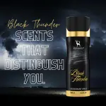 Ramsons Deodorant Body Spray Black Thunder 200ml.