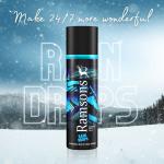 Ramsons Deodorant body Spray Rain Drops 130 ml.