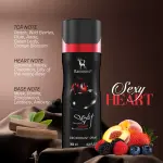 Ramsons Deodorant Body Spray Sexy Heart 200 ml.